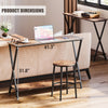 Slim Console Table with 2 Shelves,Narrow Entryway Table for Living Room, Hallway