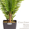 Artificial Areca Palm Tree Natural Looking Faux Plant in Pot 2ft 3ft 4ft 5ft 6ft