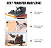 8 in1 30×38cm Heat Press Machine Digital Transfer Sublimation Printer