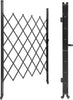 Single Folding Security Gate 85x85" Door 360° Rolling Barricade Gate Padlock🔥