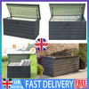 XL Metal Steel Garden Storage Box Large Outdoor Chest Utility Cushion Shed Trunk