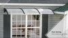 Door Canopy Outdoor Awning Rain Shelter for Window Porch 303x96 Clear