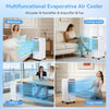 Kwanner Portable Evaporative Air Cooler 4L/7L 3-in-1 Cooling Humidifier Remote