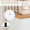 Slim Shoe Storage Cabinet with 3 Drawers and Adjustable Shelves for Hallway