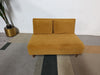 Marks and Spencer M&S Logan Honey Velvet Small Double Fold Out Sofa Bed RRP £339