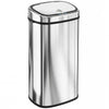 68L Sensor Dustbin Stainless Steel Automatic Kitchen Waste Bin Silver