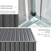 Steel Tool Storage Shed 5X7FT Foundation-Free with Shelving & Hooks Outdoor Yard