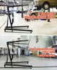 2Ton Hydraulic Folding Engine Crane Stand Hoist Lift Jack Garage Workshop Adjust