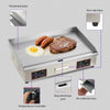 Commercial Electric Griddle Stainless Steel 73cm Full Flat Kitchen Hotplate 220V