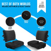 Lumbar Support Pillow for Car and Office Chair Improve Posture &Back Pain Relief