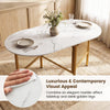 Modern Writing Table 150 CM Folding Dining Table for 6-8 People