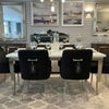 Set of 2 Marco Dining Chairs Brushed Velvet