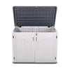 975 Litre Outdoor Storage Box Garden Patio Plastic Chest Lid Container Multibox