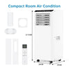 Portable Air Conditioner 7000 BTU, 4-in-1 Air Conditioning Unit Air Conditioner