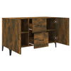 Modern Wooden Sideboard Storage Cabinet Unit With 2 Doors & 2 Drawers Wood Units