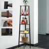 5 TIER LADDER SHELF WOOD FLOWER RACK CORNER STORAGE UNIT PLANT STAND DISPLAY UK