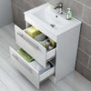 Vanity Unit & Basin Sink Cabinet Bathroom Storage Furniture Free Standing Wall