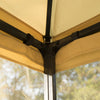 3(m) x 3(m) Patio Garden Metal Gazebo Marquee Party Tent Canopy Shelter Pavilion