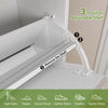 Shoe Storage Cabinet for Hallway,Shoe Cupboard w/ 2 Flip Drawers&Pull-out Drawer