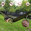 Hanging Hammock Chair Portable Garden Swing Seat Tree Travel Camping Outdoor UK