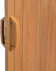 Folding Double Central Opening PVC Door Accordion Panels Washable Internal Door