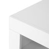 LED Sideboard High Gloss Front Buffet Cabinet TV Unit Stand 3 Doors White