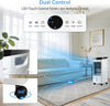 4L 3-in-1 Evaporative Air Cooler Humidifier Quiet Portable Fan Remote Ice Packs