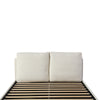 4ft6 Double Bed, Ottoman Bed Frame with Padded Headboard and Under-bed Storage