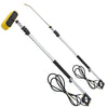20FT Telescopic Pressure Washer Lance Wand 4000Psi Roof Gutter Cleaning Tool Set