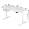 Height Adjustable Electric Standing Desk with Desk Drawer