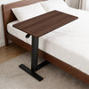 Medical Overbed Bedside Table Adjustable Height with Wheels Hospital Home Desk