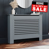 Grey Radiator Cover Grill Shelf Cabinet MDF Wood Modern Traditional Furniture