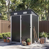 5ft x 3ft Outdoor Storage Shed Steel Garden Shed Small Tool House with Door
