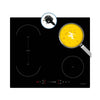 Cookology Plug-In Induction Hob 60cm 4 Zones & Bridging Function - Black