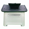 Plastic Dog Kennel HugglePets Weatherproof Pet House In & Outdoor Animal Shelter