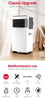 7000BTU Portable Air Conditioner 4-in-1 Cooling Heating Dehumidifier Fan AC Unit