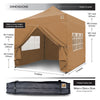 ® Pop Up 3x3m Heavy Duty Waterproof Commercial Grade MarketStall