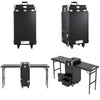 3 in 1 Makeup Trolley Case Mobile Beauty Vanity Hairdressing Case with Drawer
