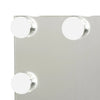 LED Hollywood Vanity Makeup Mirror Large Light Mirrors with 15 Dimmable Bulbs