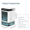 Portable Air Cooler 10L – Mini Air Conditioner Fan with Humidifier & Remote Cont