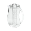 Fruit Infusion Pitcher Jug 2L Acrylic with Removable Tube Clear Flavoured Water