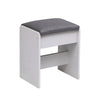 Dressing Table With 5 Drawers Mirror Stool Set Makeup Desk Vanity Table Bedroom