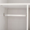 2 Door 2 Drawer Wardrobe with Shelf Hanging Rail Clothes Storage Cupboards Unit