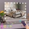 Bluetooth Hollywood Vanity Make Up Mirror with Lights 18 LED Light Up Metal Wall