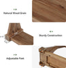 63'' Solid Wood Console Table 2-Tier Farmhouse Narrow Entryway Sofa for Hallway