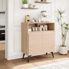 Storage Cabinet with Metal Leg Sideboard Buffet for Living Room Entryway Hallway