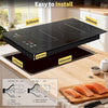 Induction Hob 2 Ring, 30CM Electric Hob 3500W, Two Zone Built-in Induction Cookt