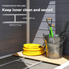 Garden Shed Foundation Kit Tools Bin Equipments Outdoor Gear Storage Shelter