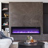 40/50/60/70/80/100inch Insert/Wall Mounted LED Fireplace Electric Inset Fire
