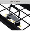 Steel Cargo Roof Rack Basket Truck Cars Top Luggage Carrier 75kg Weight Capacity